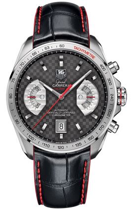 TAG Heuer Grand Carrera CAV511H.FC6306 Black 43.00 mm Automatic
