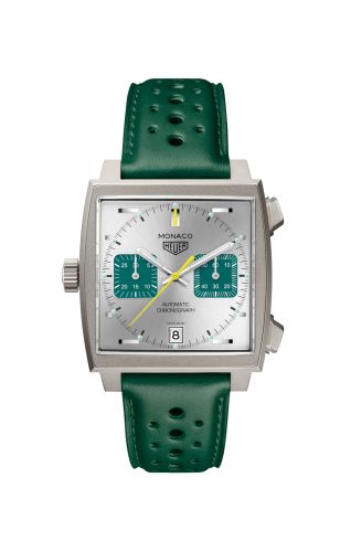TAG Heuer Monaco CAW218E.FC6565 Silver 39.00 mm Automatic