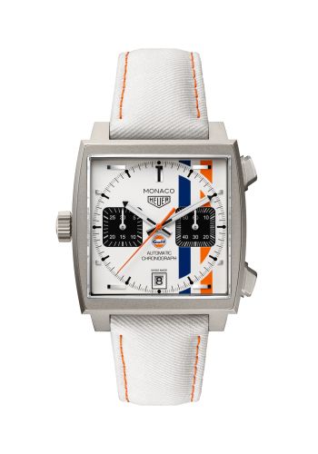 TAG Heuer Monaco CAW218G.EB0393 White 39.00 mm Automatic