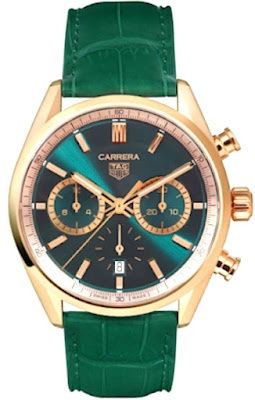 TAG Heuer Carrera CBN2046.FC8320 Green 42.00 mm Automatic
