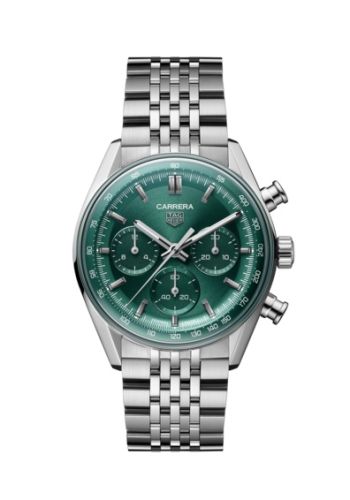TAG Heuer Carrera Glass Box CBS2115.BA0053 Green 41.00 mm Automatic