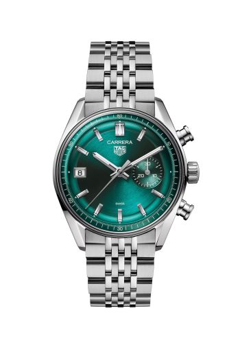 TAG Heuer Carrera Glass Box CBS2211.BA0048 Green 39.00 mm Automatic