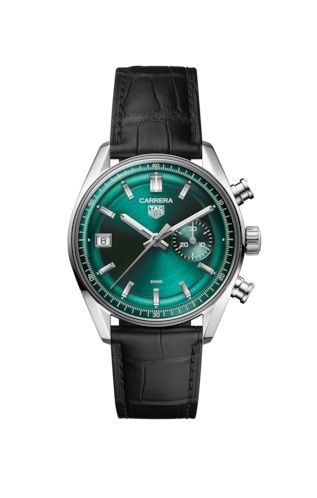 TAG Heuer Carrera Glass Box CBS2211.FC6545 Green 39.00 mm Automatic