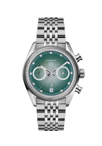 TAG Heuer Carrera Glass Box CBS221A.BA0048 Green 39.00 mm Automatic
