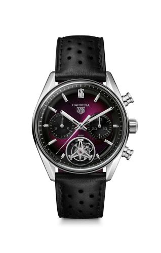 TAG Heuer Carrera Glass Box CBS5017.FC6605 Purple 42.00 mm Automatic