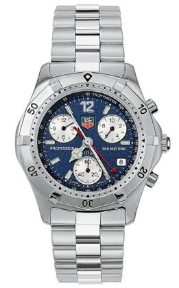 TAG Heuer 2000 CK1112.BA0328 Blue 38.50 mm Quartz