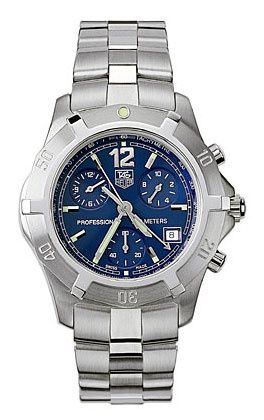 TAG Heuer 2000 CN1112.BA0337 Blue 38.50 mm Quartz