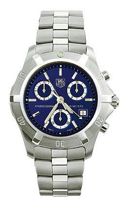 TAG Heuer 2000 CN111G.BA0337 Blue 38.50 mm Quartz