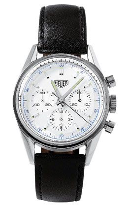 TAG Heuer Carrera CS3110.BC0725 Silver 36.00 mm Handwound