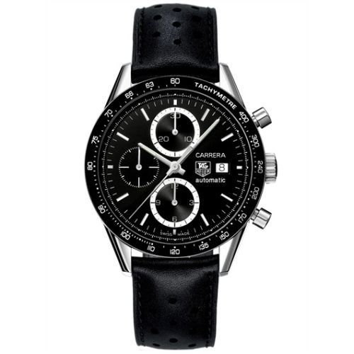 TAG Heuer Carrera CV2010.FC6233 Black 41.00 mm Automatic