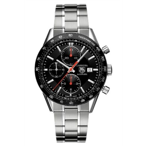 TAG Heuer Carrera CV2014.BA0786 Black 41.00 mm Automatic
