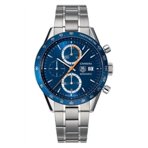 TAG Heuer Carrera CV2015.BA0786 Blue 41.00 mm Automatic
