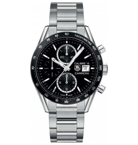 TAG Heuer Carrera CV201AJ.BA0727 Black 41.00 mm Automatic