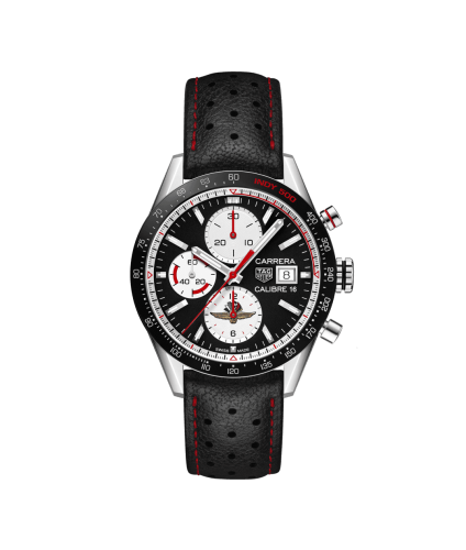 TAG Heuer Carrera CV201AS.FC6429 Black 41.00 mm Automatic
