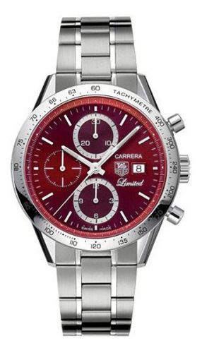 TAG Heuer Carrera CV201D.BA0786 Red 41.00 mm Automatic