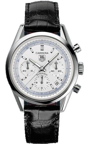 TAG Heuer Carrera CV2110.FC6180 Silver 39.00 mm Automatic