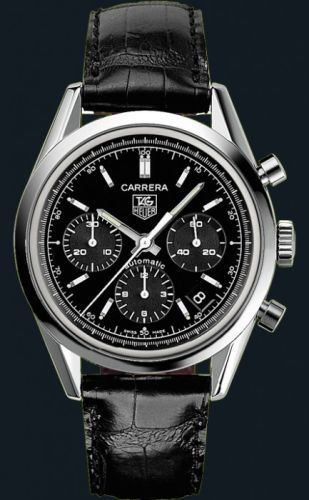 TAG Heuer Carrera CV2111.FC6180 Black 39.00 mm Automatic