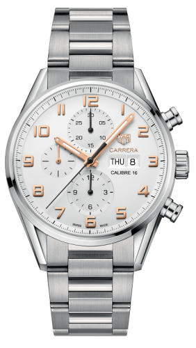 TAG Heuer Carrera CV2A1AC.BA0738 Silver 43.00 mm Automatic