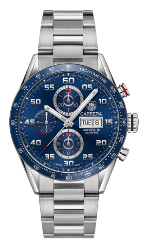 TAG Heuer Carrera CV2A1V.BA0738 Blue 43.00 mm Automatic