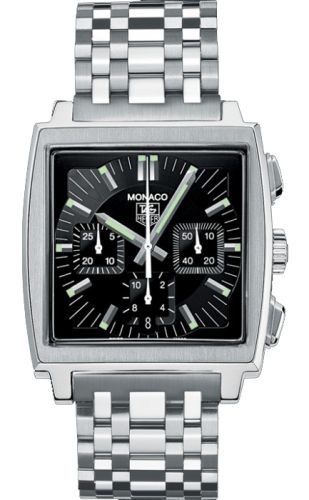 TAG Heuer Monaco CW2111.BA0780 Black 39.00 mm Automatic