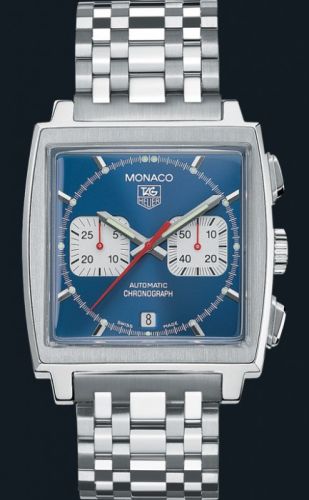 TAG Heuer Monaco CW2113.BA0780 Blue 39.00 mm Automatic