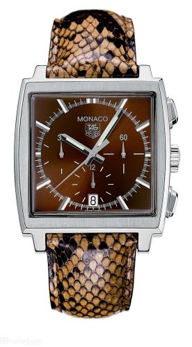TAG Heuer Monaco CW2114.EB0017 Brown 38.00 mm Automatic
