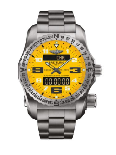 Breitling Emergency E76325A4/I520/159E Yellow 51.00 mm Quartz