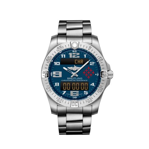 Breitling Aerospace E793636E1C1E1 Blue 43.00 mm Quartz