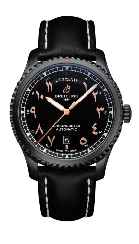 Breitling AVI M45330 Black 41.00 mm Automatic