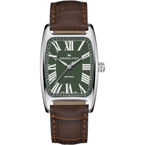 Hamilton Boulton H13519561 Green 34.50 mm Handwound