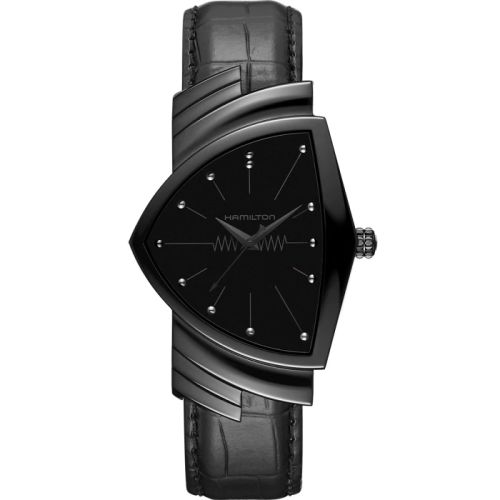 Hamilton Ventura H24401731 Black 32.30 mm Quartz