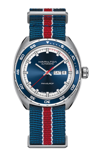 Hamilton Pan-Europ H35405741 Blue 42.00 mm Automatic