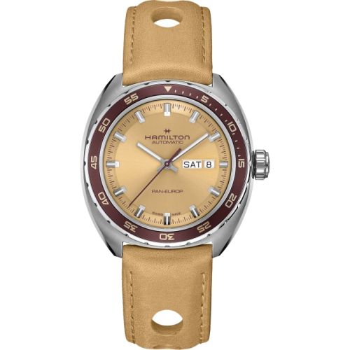 Hamilton Pan-Europ H35435820 Beige 42.00 mm Automatic