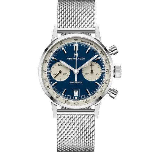 Hamilton Intra-Matic H38416141 Blue 40.00 mm Automatic
