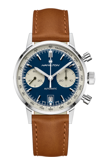 Hamilton Intra-Matic H38416541 Blue 40.00 mm Automatic