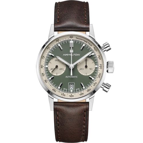 Hamilton Intra-Matic H38416560 Green 40.00 mm Automatic
