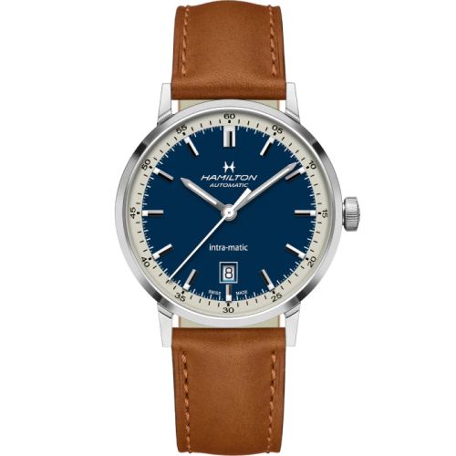 Hamilton Intra-Matic H38425540 Blue 40.00 mm Automatic