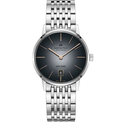 Hamilton Intra-Matic H38455181 Grey 38.00 mm Automatic
