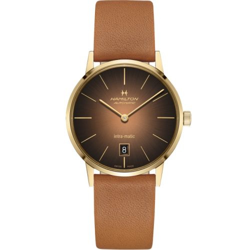 Hamilton Intra-Matic H38475501 Brown 42.00 mm Automatic
