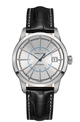 Hamilton Railroad H40555781 Silver 40.00 mm Automatic