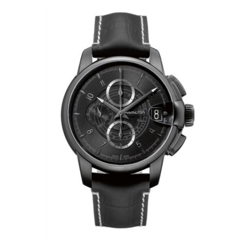 Hamilton Railroad H40686335 Black 46.00 mm Automatic