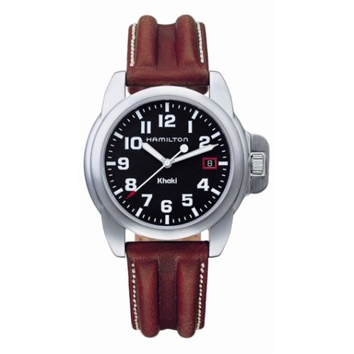 Hamilton Khaki Action H61411533 Black 40.00 mm Quartz