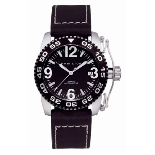 Hamilton Khaki Action H62455735 Black 40.00 mm Automatic