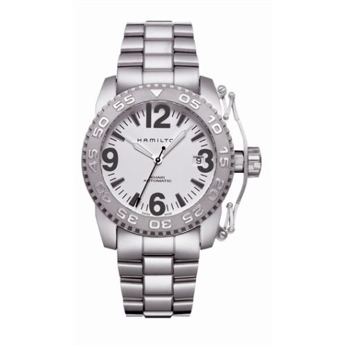 Hamilton Khaki Action H62465115 Silver 40.00 mm Automatic