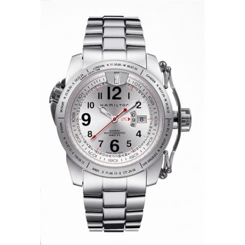 Hamilton Khaki Action H62555153 Silver 44.00 mm Automatic