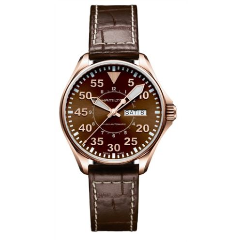Hamilton Khaki Aviation H64445595 Brown 38.00 mm Automatic