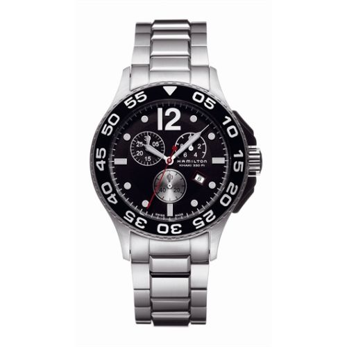 Hamilton Khaki Navy H64512132 Black 42.00 mm Quartz