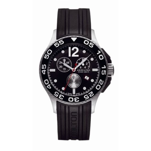 Hamilton Khaki Navy H64512332 Black 42.00 mm Quartz