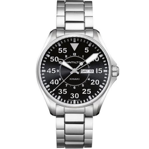 Hamilton Khaki Aviation H64611135 Black 42.00 mm Quartz