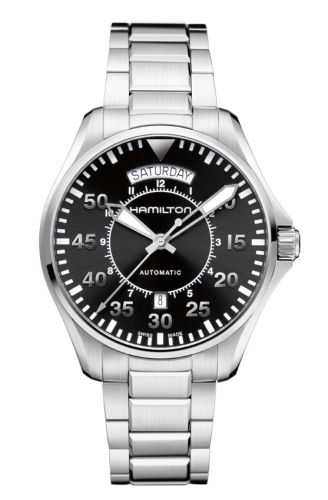 Hamilton Khaki Aviation H64615135 Black 42.00 mm Automatic